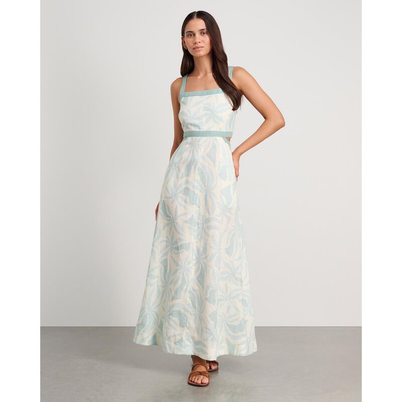 JAG Naomi Linen Palma Dress image number 3